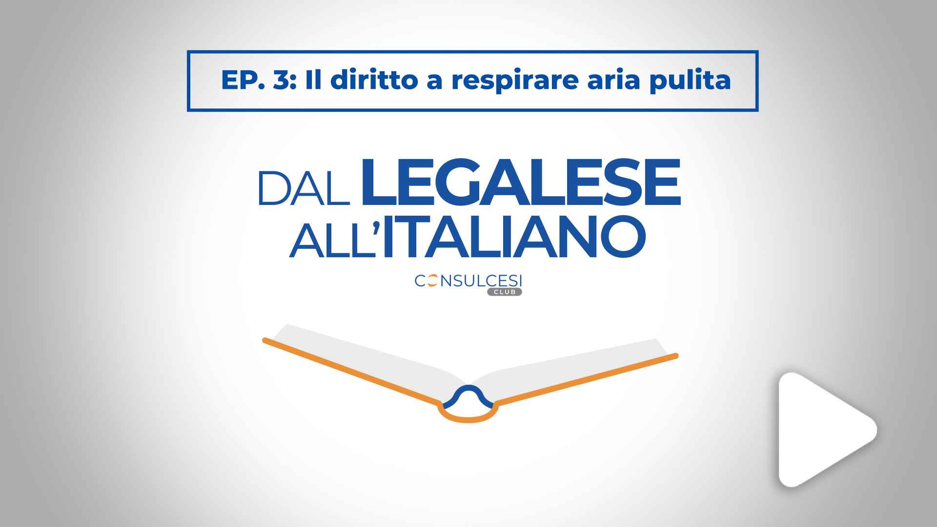 Dal legalese all'italiano: Ep. 3 Il diritto a respirare aria pulita