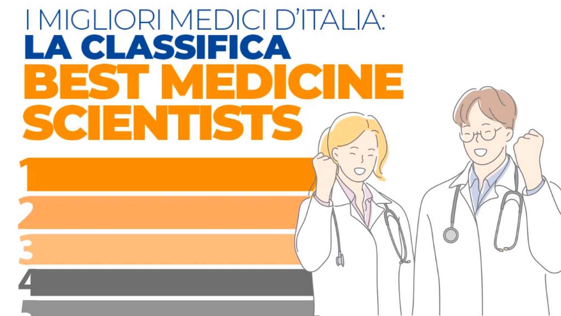 I migliori medici d'Italia: la classifica Best Medicine Scientists 